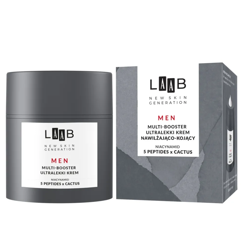 AA LAAB Men multi-booster ultralekki krem nawilżająco-kojący 50ml