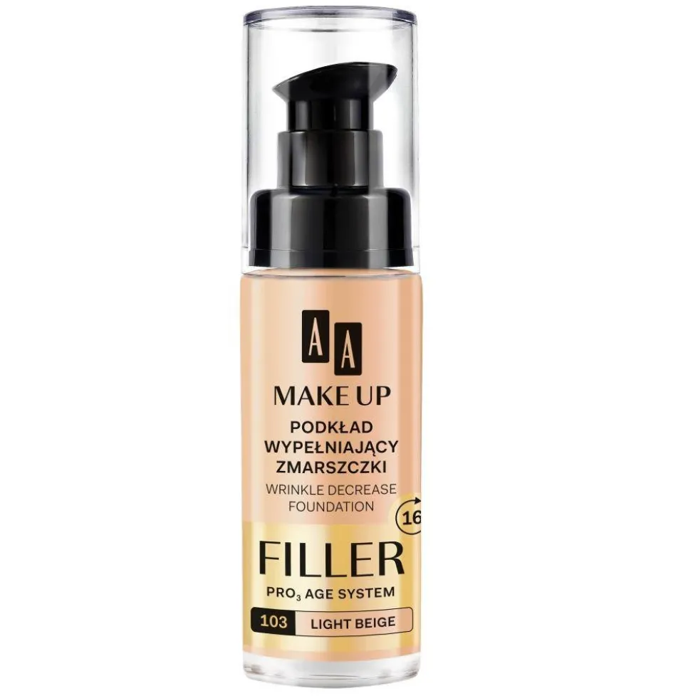 AA Make Up Filler podkład wypełniający zmarszczki 103 Light Beige 30ml