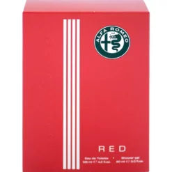 Alfa Romeo Red zestaw woda toaletowa spray 125ml + żel pod prysznic 90ml
