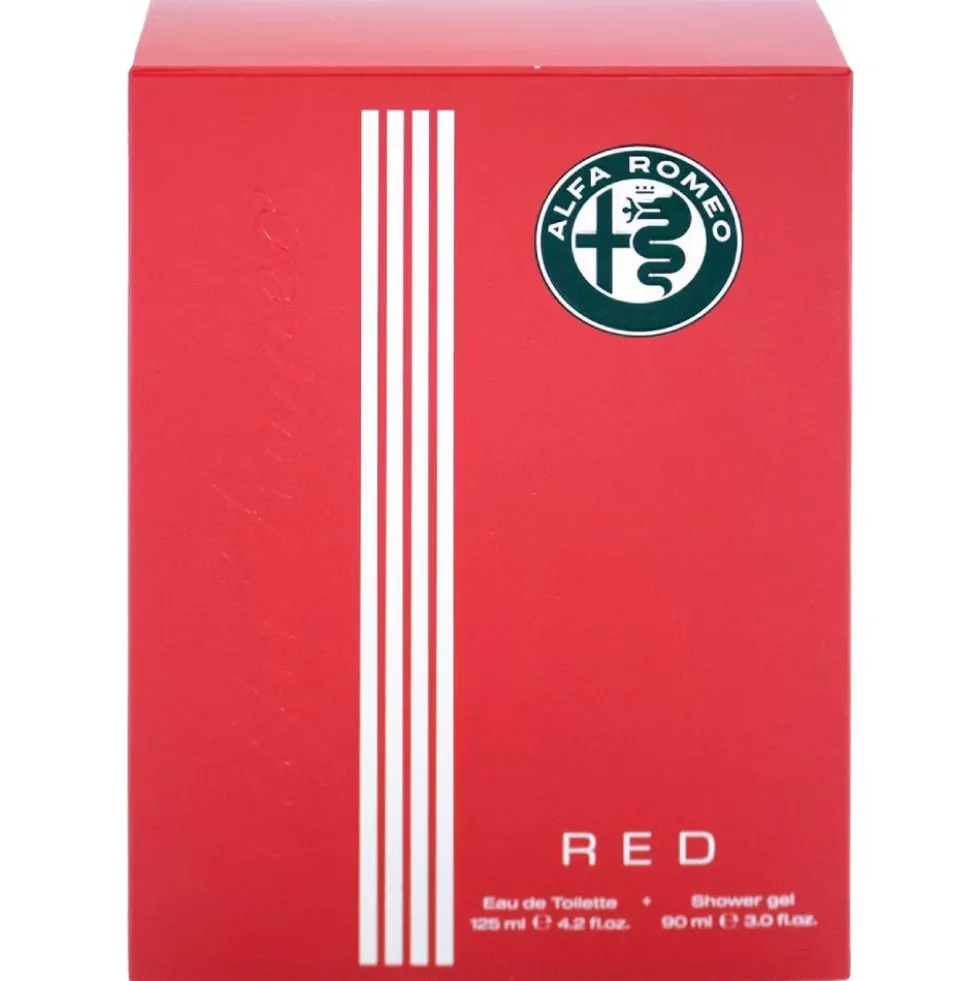 Alfa Romeo Red zestaw woda toaletowa spray 125ml + żel pod prysznic 90ml