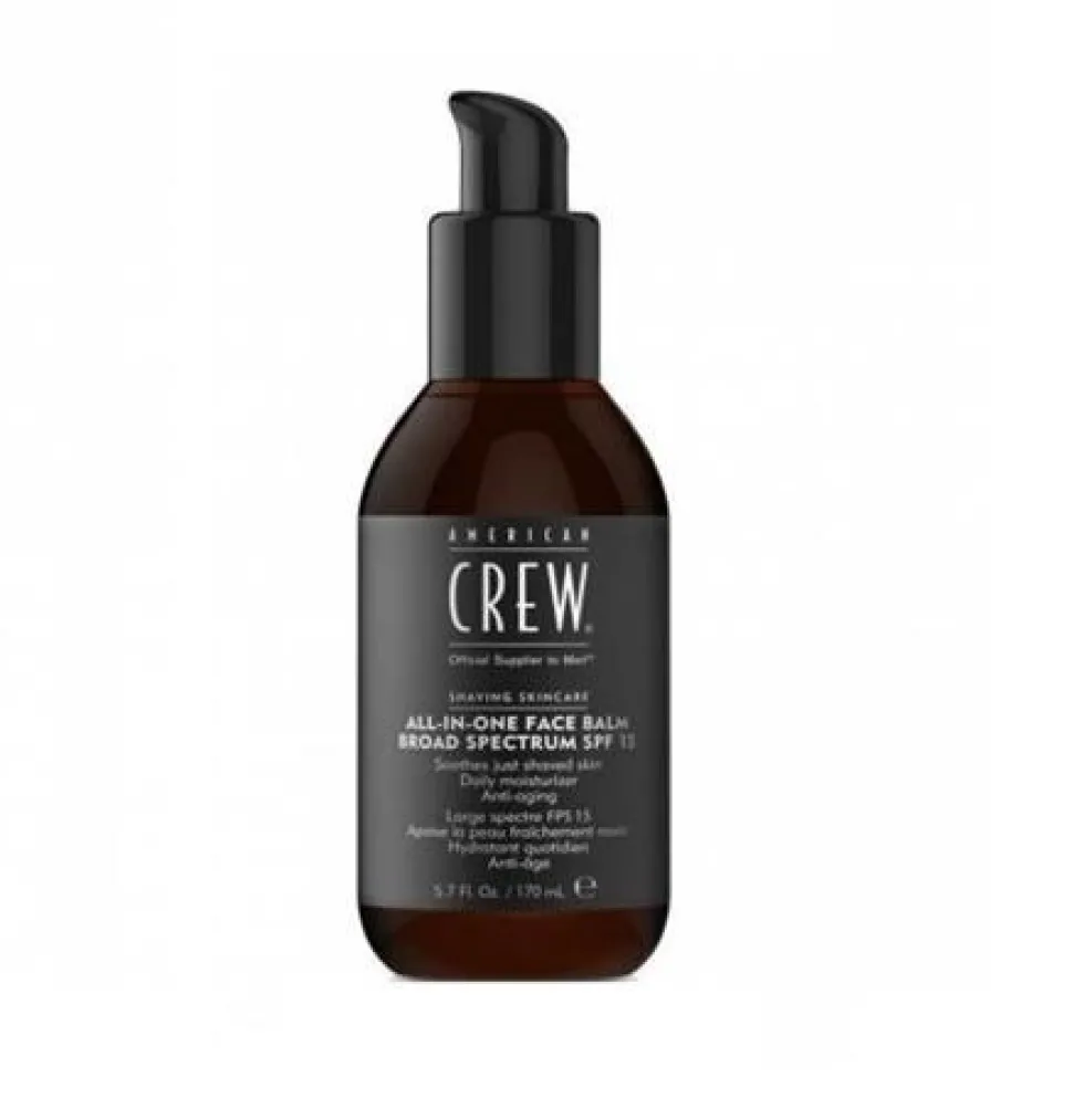 American Crew Shaving Skincare All-In-One Face Balm Broad Spectrum kojący balsam do twarzy z filtrem SPF15 170ml