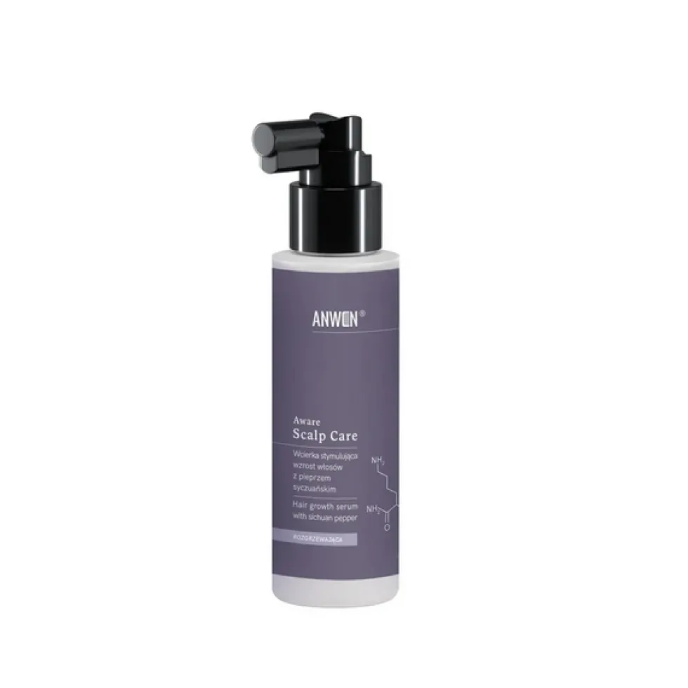 Anwen Aware Scalp Care wcierka stymulująca wzrost włosów z pieprzem syczuańskim 100ml