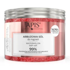 APIS Arbuzowe Orzeźwienie aromatyczna sól do kąpieli z ekstraktem z arbuza i melona 650g