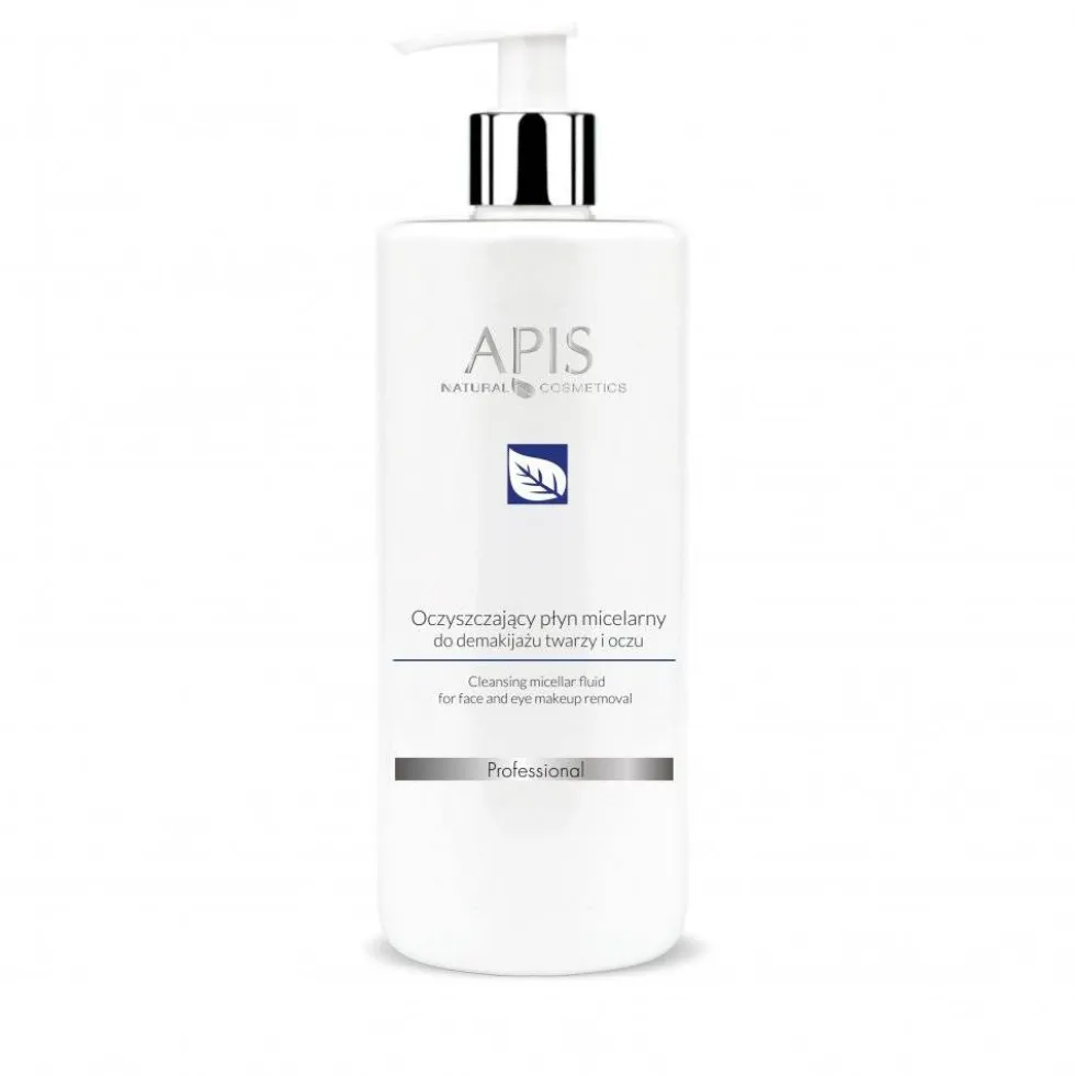 APIS Cleansing Micellar Water oczyszczający płyn micelarny do demakijażu twarzy i oczu 500ml
