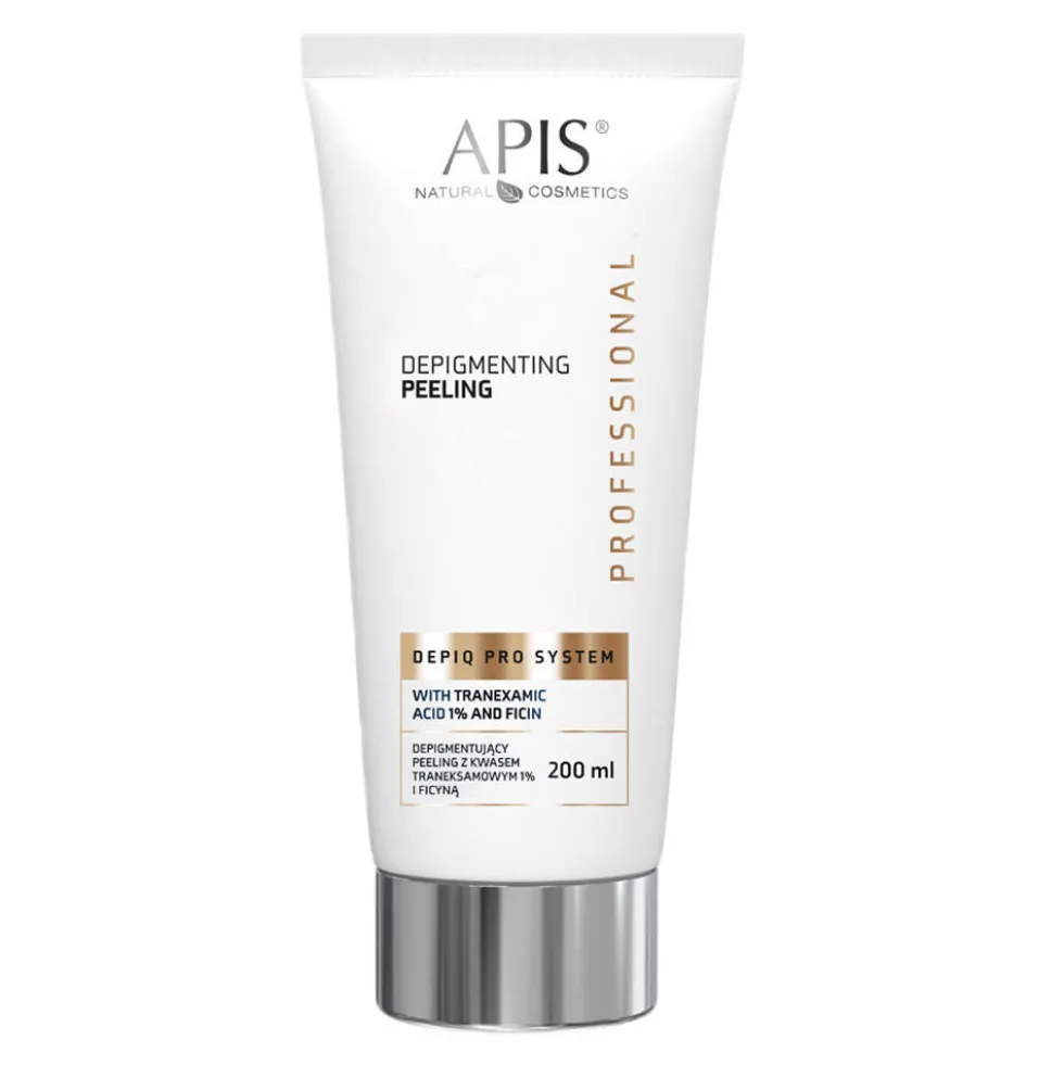 APIS Depiq Pro System depigmentujący peeling z kwasem traneksamowym 1% i ficyną 200ml