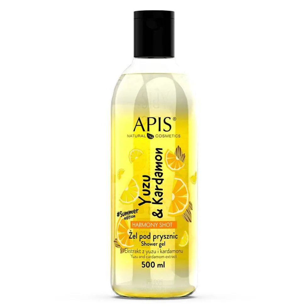 APIS Harmony Shot żel pod prysznic Yuzu & Kardamon 500ml