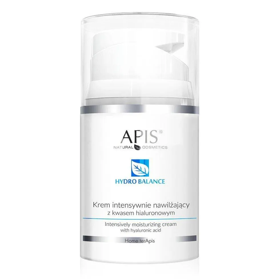 APIS Hydro Balance krem intensywnie nawilżający z kwasem hialuronowym 50ml