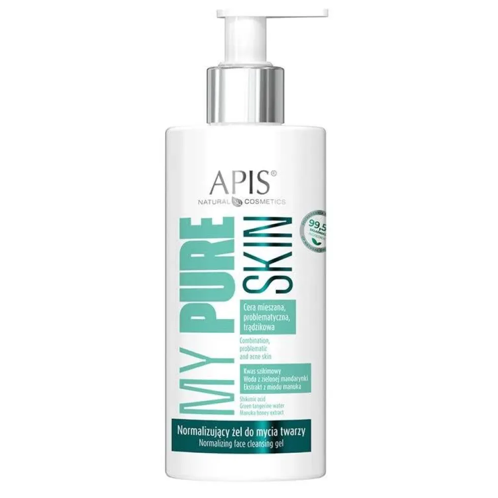 APIS My Pure Skin normalizujący żel do mycia twarzy 300ml