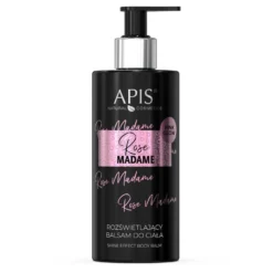 APIS Rose Madame rozświetlający balsam do ciała 300ml