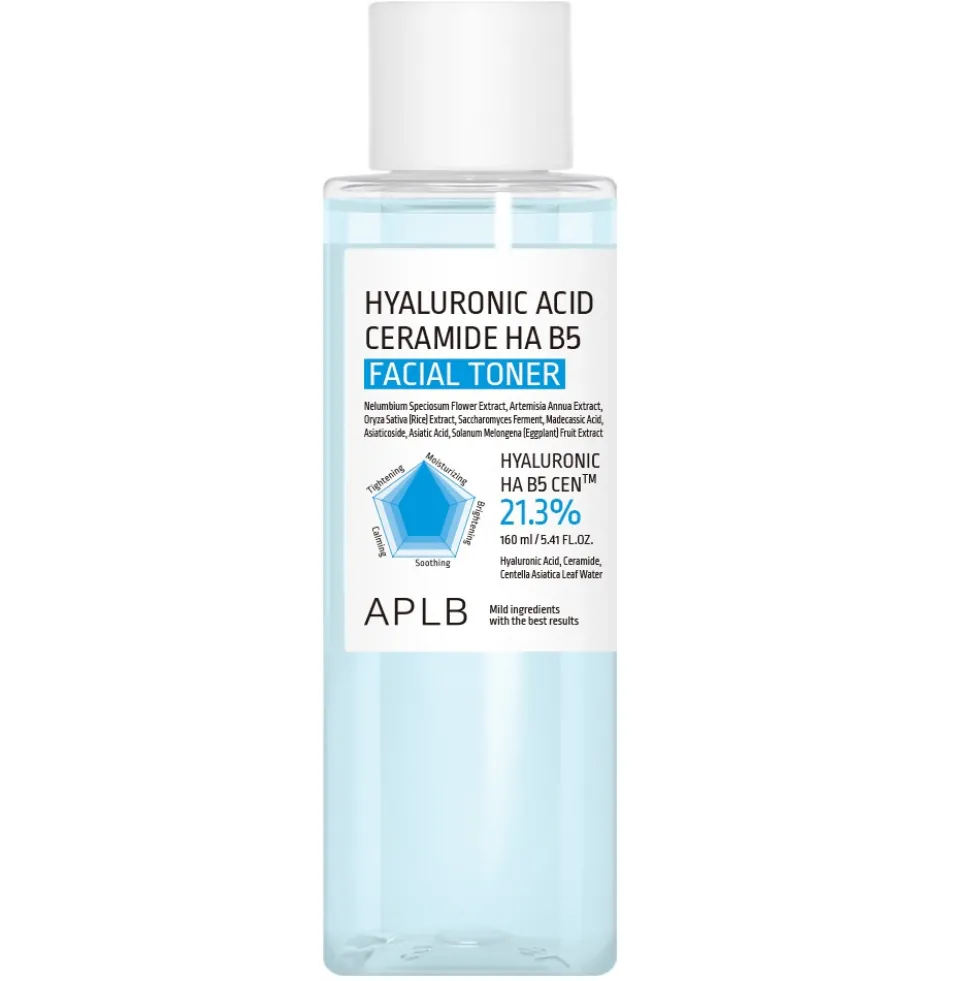 APLB Hyaluronic Acid Ceramide HA B5 Facial Toner odżywczy tonik do twarzy 160ml