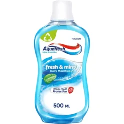 Aquafresh Fresh&Minty płyn do płukania jamy ustnej 500ml
