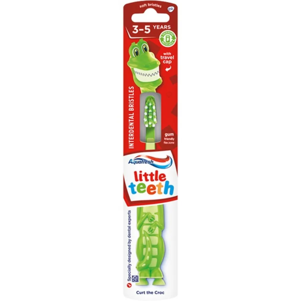 Aquafresh Little Teeth szczoteczka do zębów dla dzieci 3-5 lat Soft