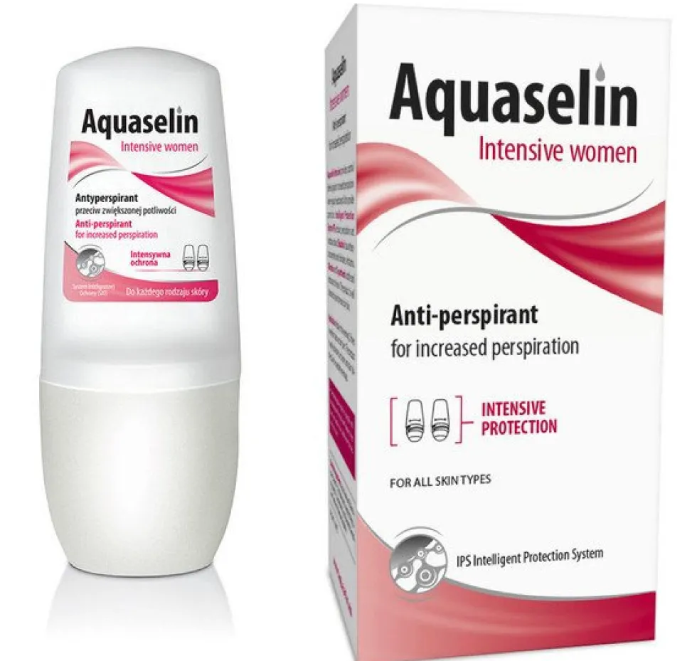 Aquaselin Intensive Women specjalistyczny antyperspirant przeciw zwiększonej potliwości 50ml