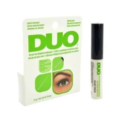 Ardell Duo Brush On Striplash Adhesive klej do rzęs z pędzelkiem Clear 5g