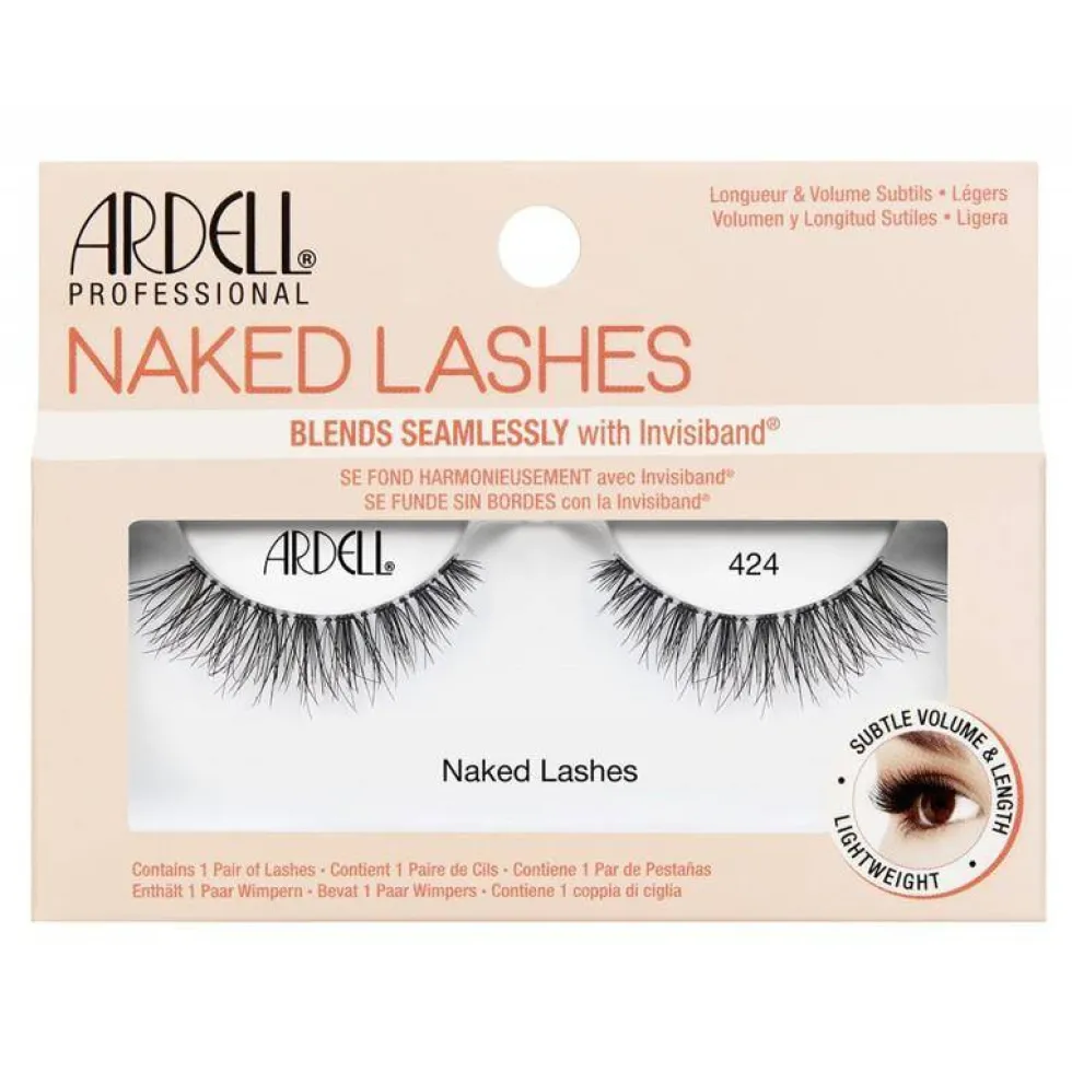 Ardell Naked Lashes para sztucznych rzęs 424 Black