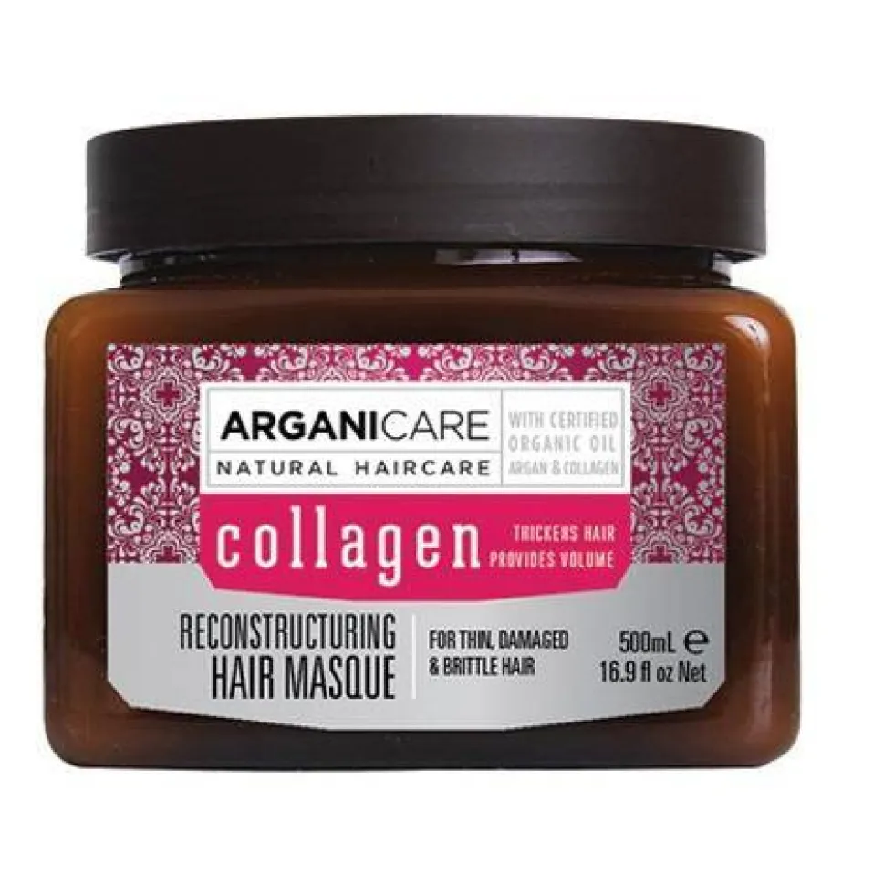 Arganicare Collagen naprawcza maska do cienkich i zniszczonych włosów 500ml