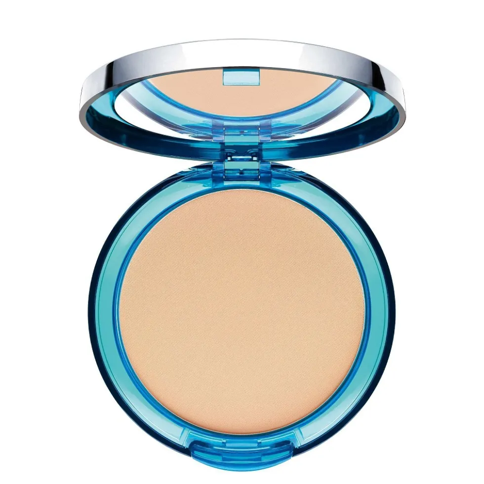 Artdeco Sun Protection Powder Foundation SPF50 matujący podkład w kompakcie z wysokim filtrem ochronnym UVA i UVB 95 Golden Beige 9.5g
