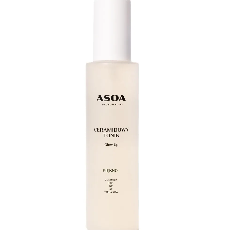 Asoa Glow Up ceramidowy tonik do twarzy 150ml