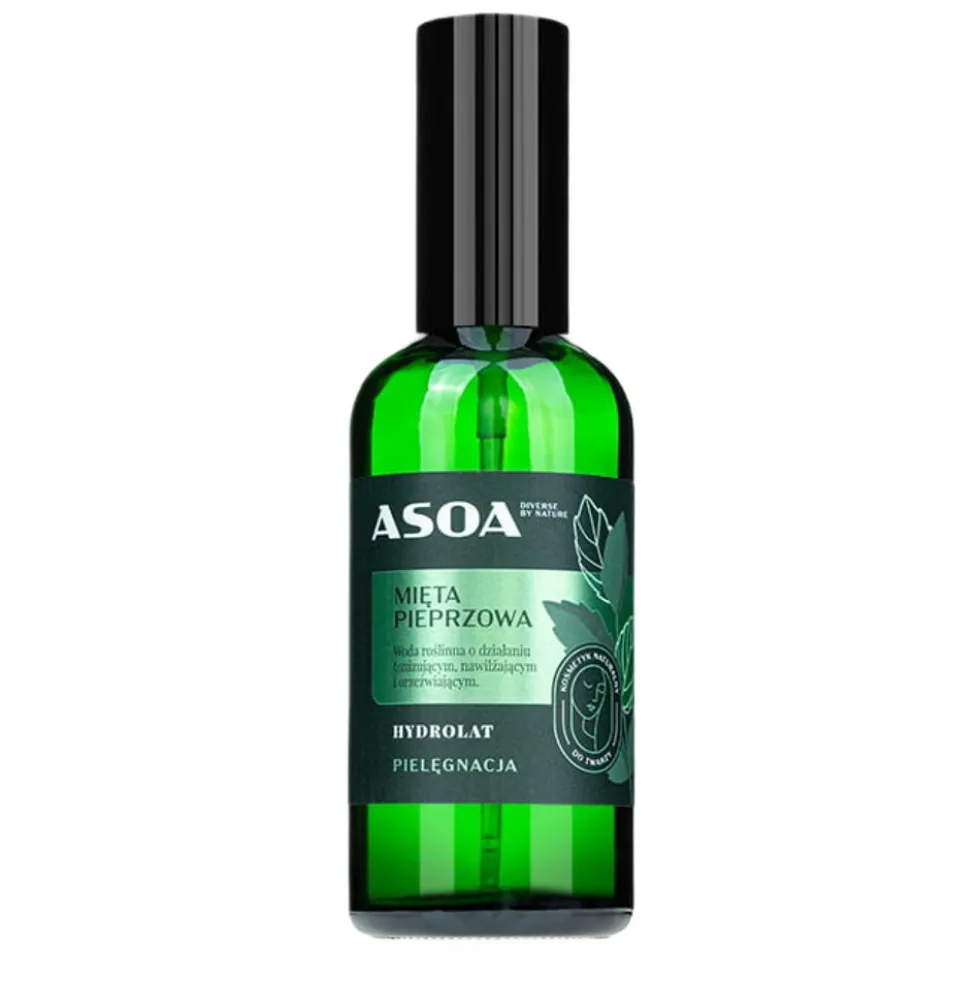 Asoa Hydrolat z mięty pieprzowej 100ml