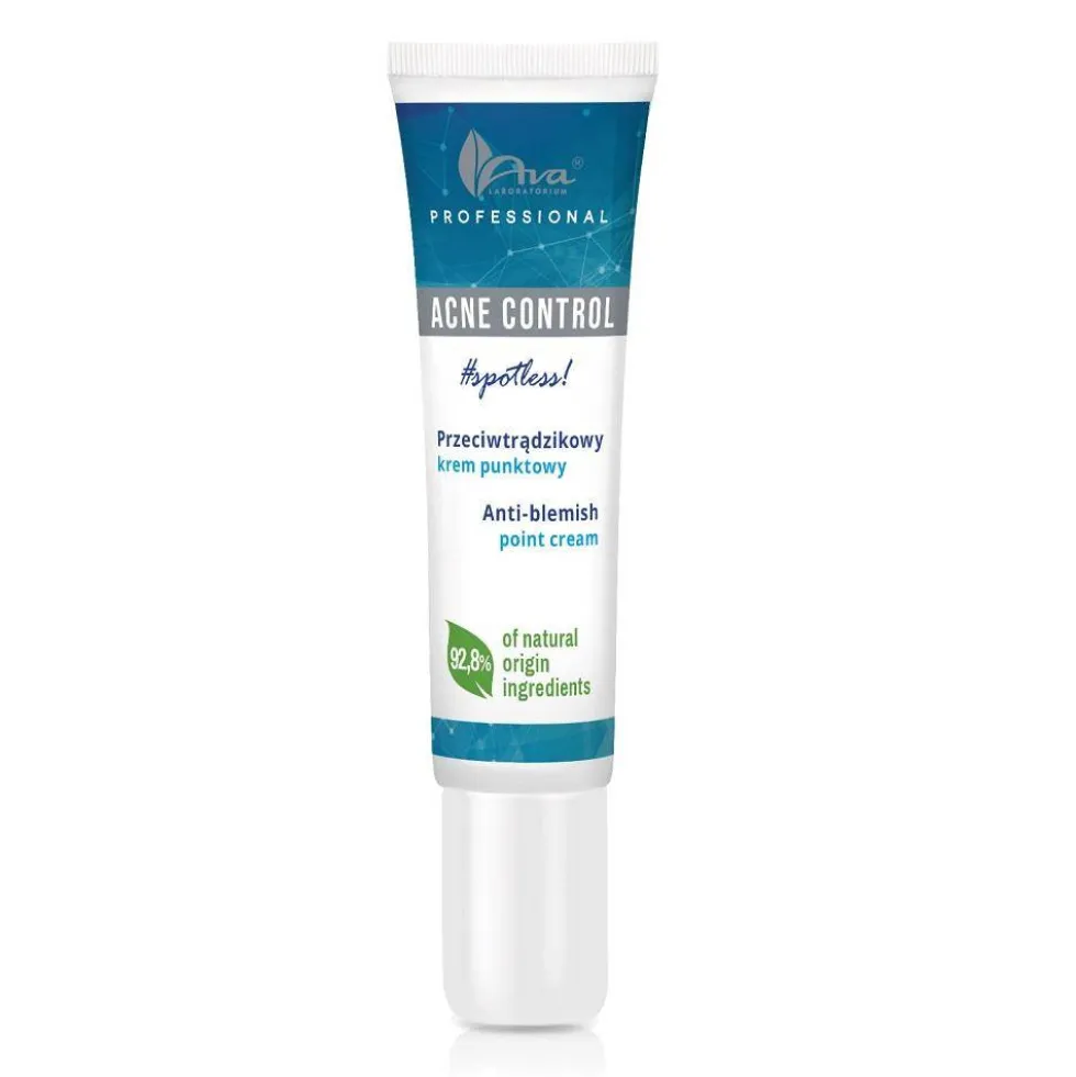 Ava Laboratorium Acne Control Professional przeciwtrądzikowy krem punktowy 15ml