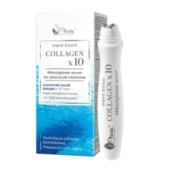 Ava Laboratorium Aqua Boost Collagen x10 mikroigłowe serum na zmarszczki mimiczne 15ml