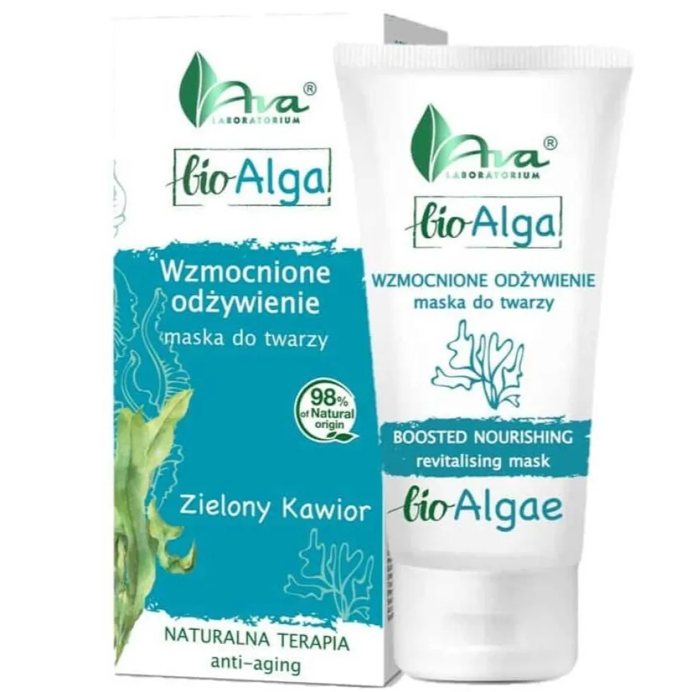 Ava Laboratorium Bio Alga maska do twarzy - wzmocnione odżywienie skóry 50ml