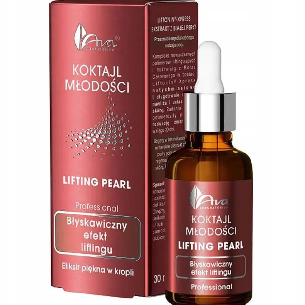 Ava Laboratorium Koktajl Młodości Lifting Pearl liftingujące serum do twarzy 30ml