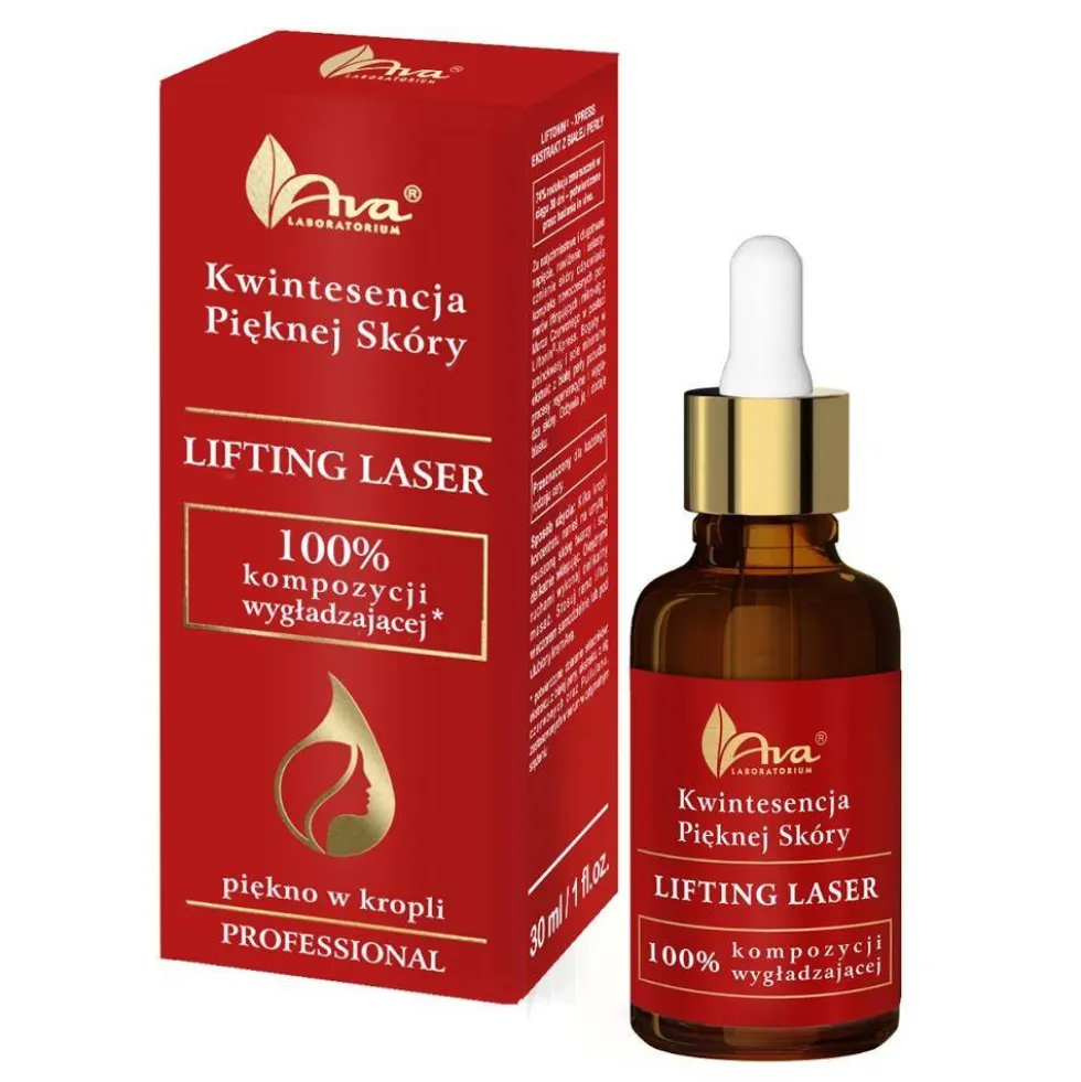 Ava Laboratorium Kwintesencja Pięknej Skóry Lifting Laser liftingujące serum do twarzy 30ml