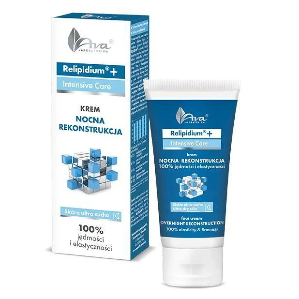 Ava Laboratorium Relipidum+ krem nocna rekonstrukcja 50ml