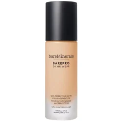 bareMinerals BarePro 24HR Wear Skin-Perfecting Matte Liquid Foundation SPF20 matujący podkład w płynie Light 21 Neutral 30ml