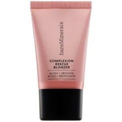 bareMinerals Complexion Rescue Blonzer bronzer i róż do policzków w kremie Kiss of Pink 15ml