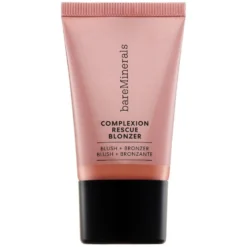 bareMinerals Complexion Rescue Blonzer bronzer i róż do policzków w kremie Kiss of Spice 15ml