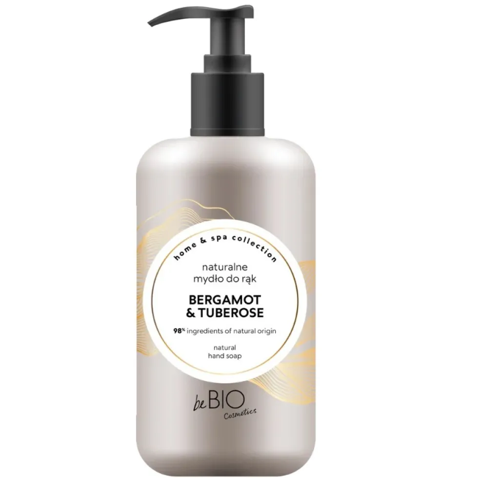 BeBio Ewa Chodakowska Home & Spa Collection naturalne mydło do rąk w płynie Bergamot & Tuberose 300ml