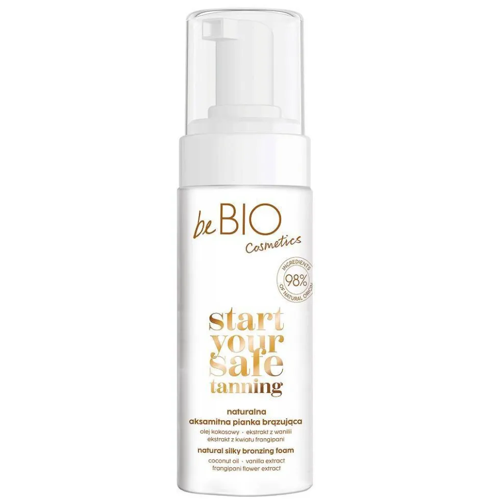 BeBio Ewa Chodakowska Naturalna aksamitna pianka brązująca 150ml