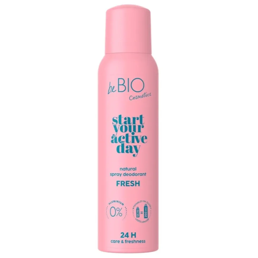 BeBio Ewa Chodakowska Start Your Active Day naturalny dezodorant w sprayu Fresh 125ml