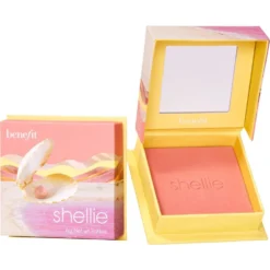 Benefit Shellie Warm-Seashell Pink Blush róż do policzków w ciepłym odcieniu różowej muszli 6g