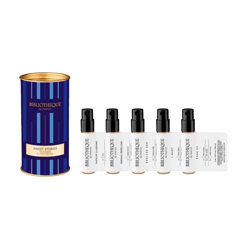 Bibliotheque de Parfum Sweet Stories zestaw wód perfumowanych 5x2ml