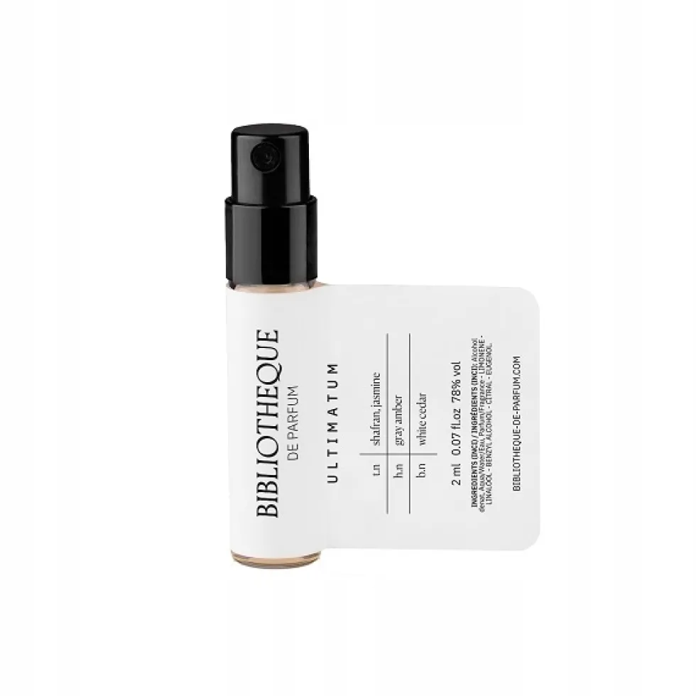 Bibliotheque de Parfum Ultimatum woda perfumowana spray próbka 2ml