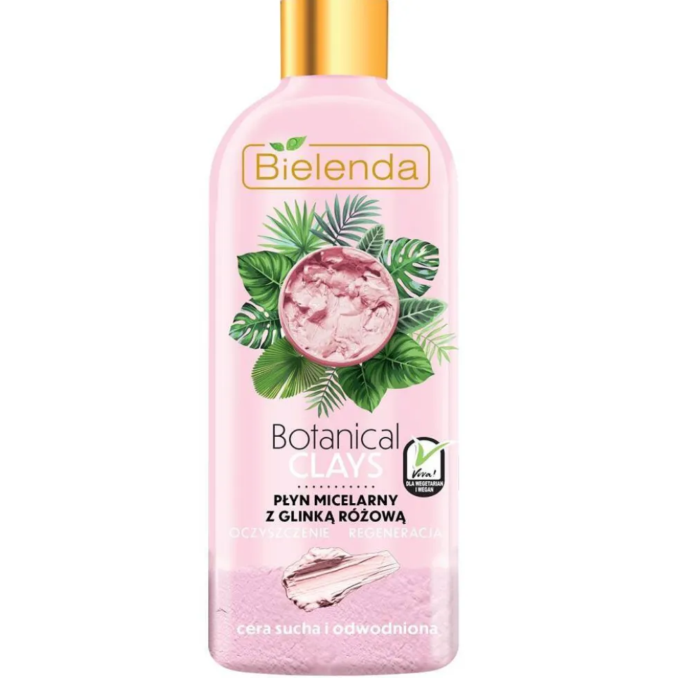 Bielenda Botanical Clays płyn micelarny z glinką różową 500ml