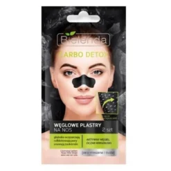 Bielenda Carbo Detox węglowe plastry na nos 2szt