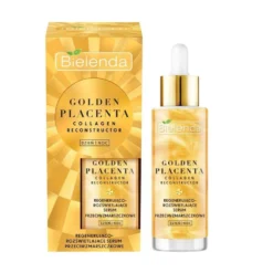 Bielenda Golden Placenta regenerująco-rozświetlające serum przeciwzmarszczkowe 30g