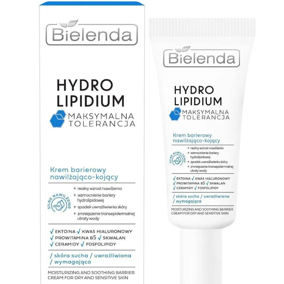 Bielenda Hydro Lipidium krem barierowy nawilżająco-kojący 50ml