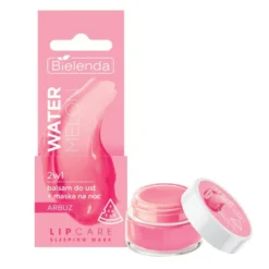 Bielenda Lip Care Sleeping Mask 2w1 balsam do ust + maska na noc Watermelon 10g
