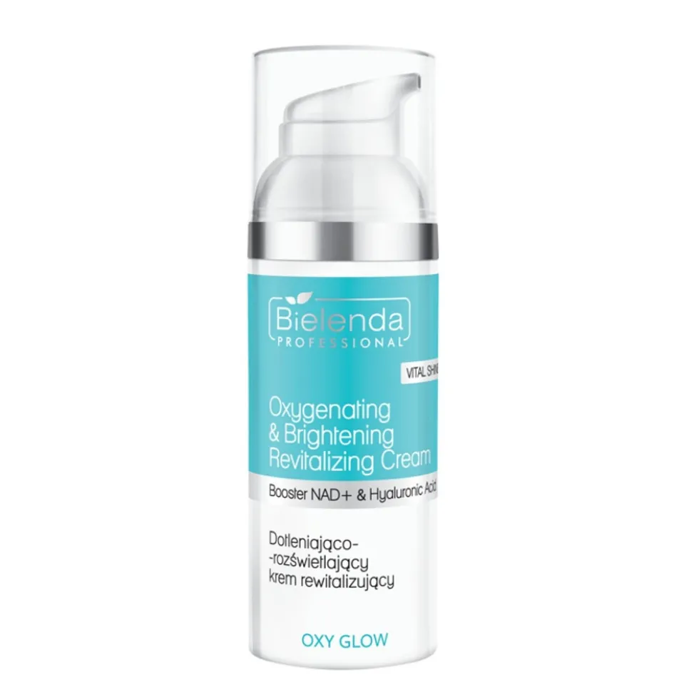Bielenda Professional Oxy Glow dotleniająco-rozświetlający krem rewitalizujący 50ml