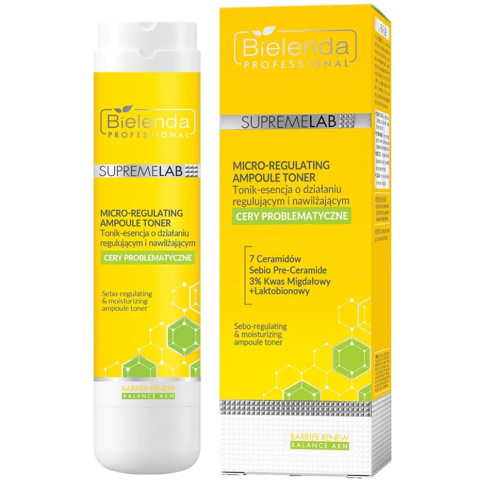 Bielenda Professional SupremeLab Barrier Renew Balance tonik-esencja o działaniu regulującym i nawilżającym 100ml