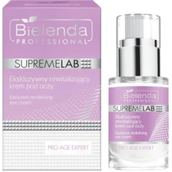 Bielenda Professional SupremeLab Pro Age Expert ekskluzywny rewitalizujący krem pod oczy 15ml