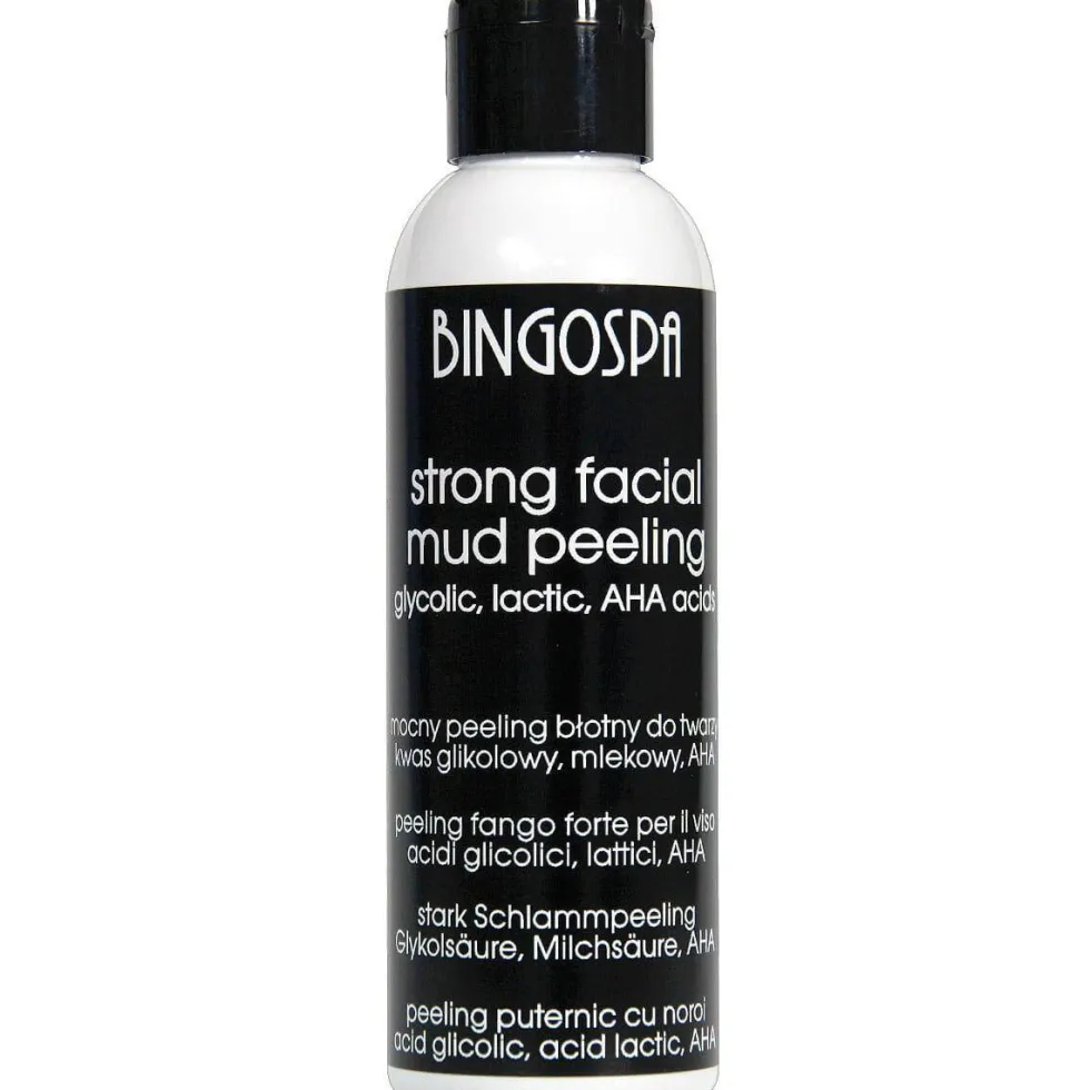 BingoSpa Mocny peeling błotny do twarzy 100g