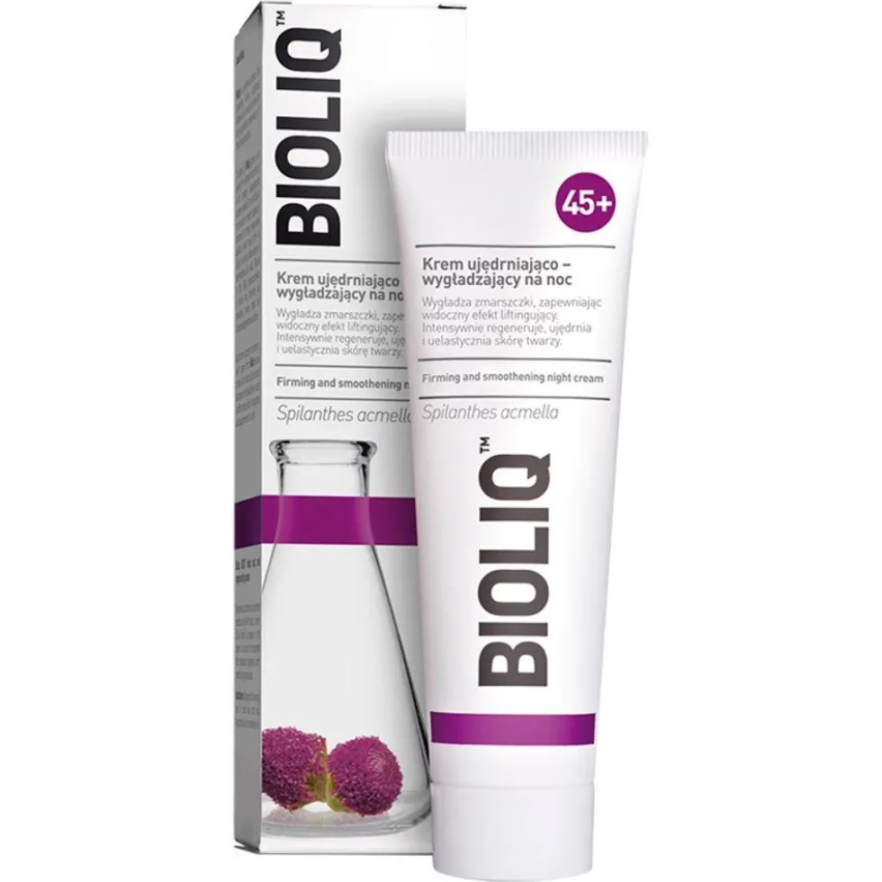 BIOLIQ 45+ krem ujędrniająco-wygładzający na noc 50ml