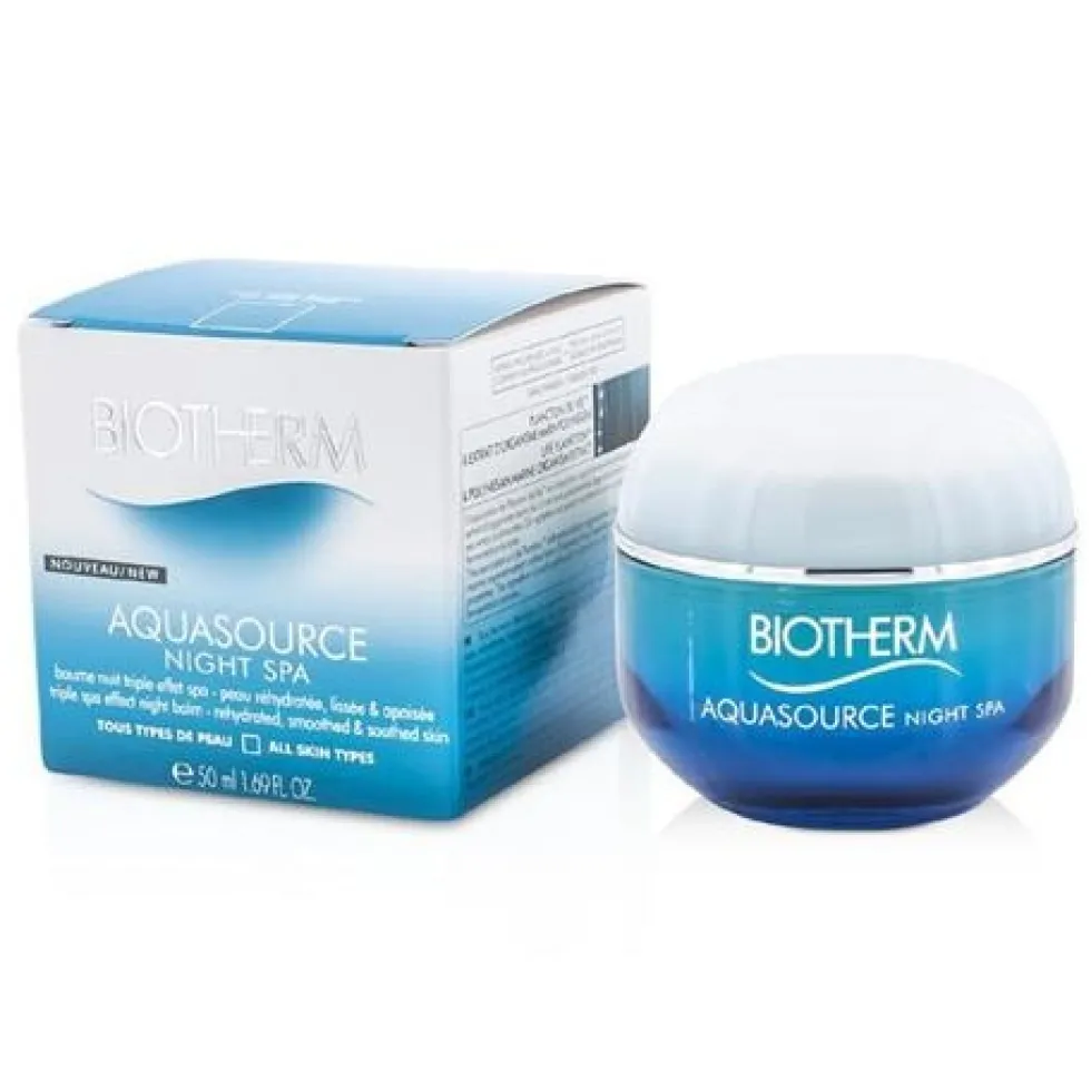 Biotherm Aquasource Night SPA krem na noc do każdego rodzaju cery 50ml