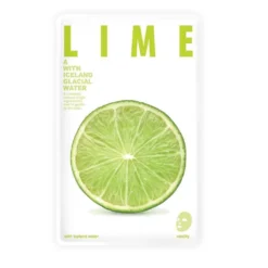Blue Dot Mask A With Iceland Glacial Water witalizująca maseczka w płacie Lime 20g